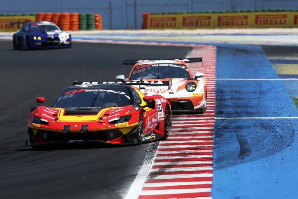 La #50 Ferrari AF Corse a Misano (© SRO/JEP)