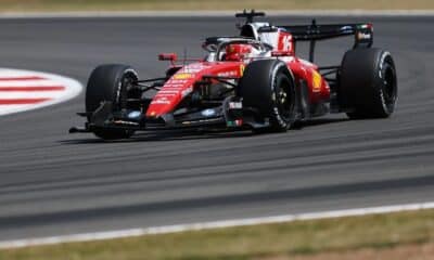 Charles Leclerc a Silverstone (© Ferrari Media Centre)