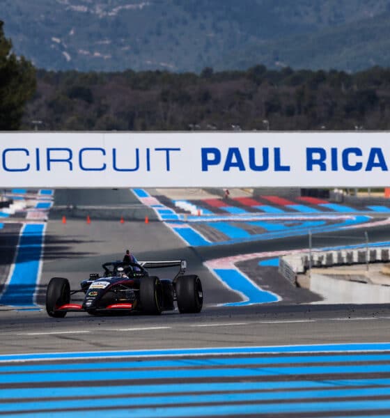 Alexandre Munoz, pilota francese, durante i test al Paul Ricard FREC 2026 (© archiviofotografico.acisport.it)
