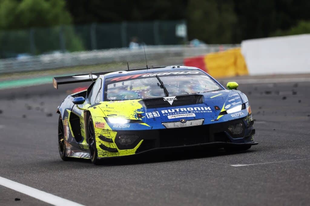 La Lamborghini #96 Rutronik Racing a Spa (© SRO/JEP)