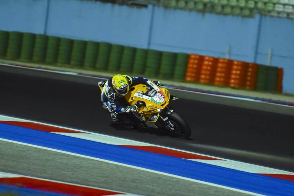 Alessandro Delbianco in azione alla Racing Night