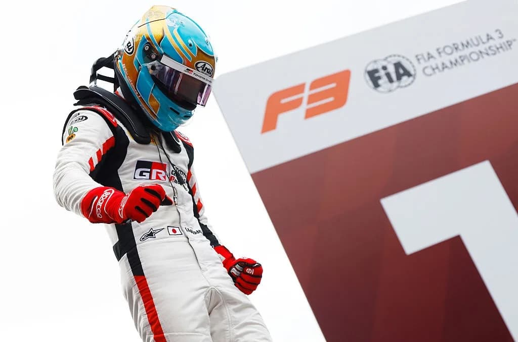 Nakamura, vincitore del Round di Spa 2026 della F3