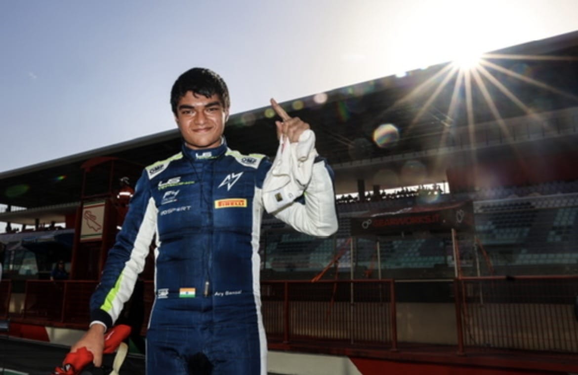 Ary Bansal vincitore Gara 2 F4 round di Mugello (© archiviofotografico.acisport.it)