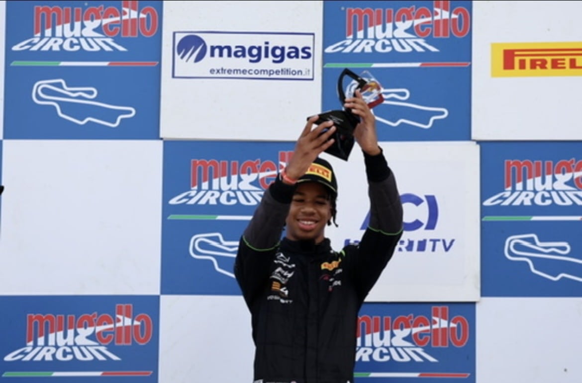 Kenzo Craigie vincitore Gara Finale F4 round di Mugello (© archiviofotografico.acisport.it)