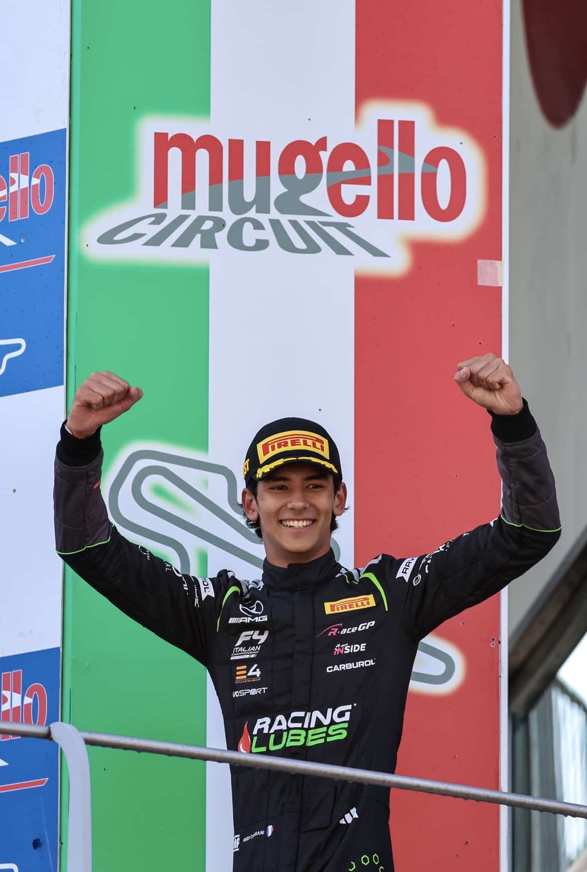 Andy Consani vincitore Gara 3 F4 round di Mugello (© archiviofotografico.acisport.it)