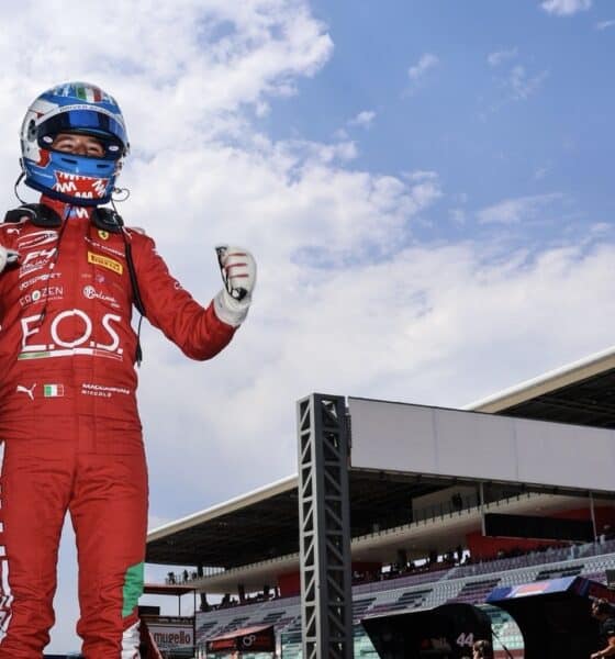 Niccolò Maccagnani vincitore Gara 1, secondo posto Gara 2, secondo posto Gara Finale F4 round di Mugello (© archiviofotografico.acisport.it)