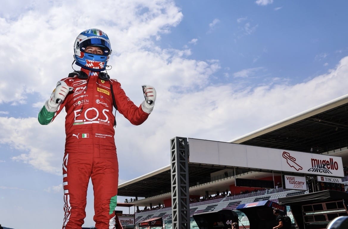 Niccolò Maccagnani vincitore Gara 1, secondo posto Gara 2, secondo posto Gara Finale F4 round di Mugello (© archiviofotografico.acisport.it)