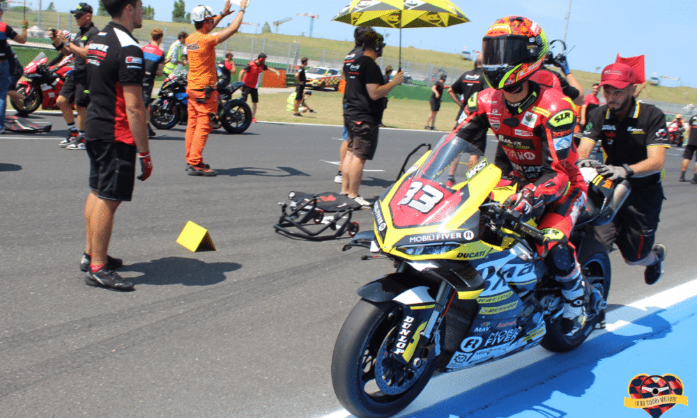 Lukas Tulovic, BMAX Racing Team, vincitore Gara 2 CIV SBK