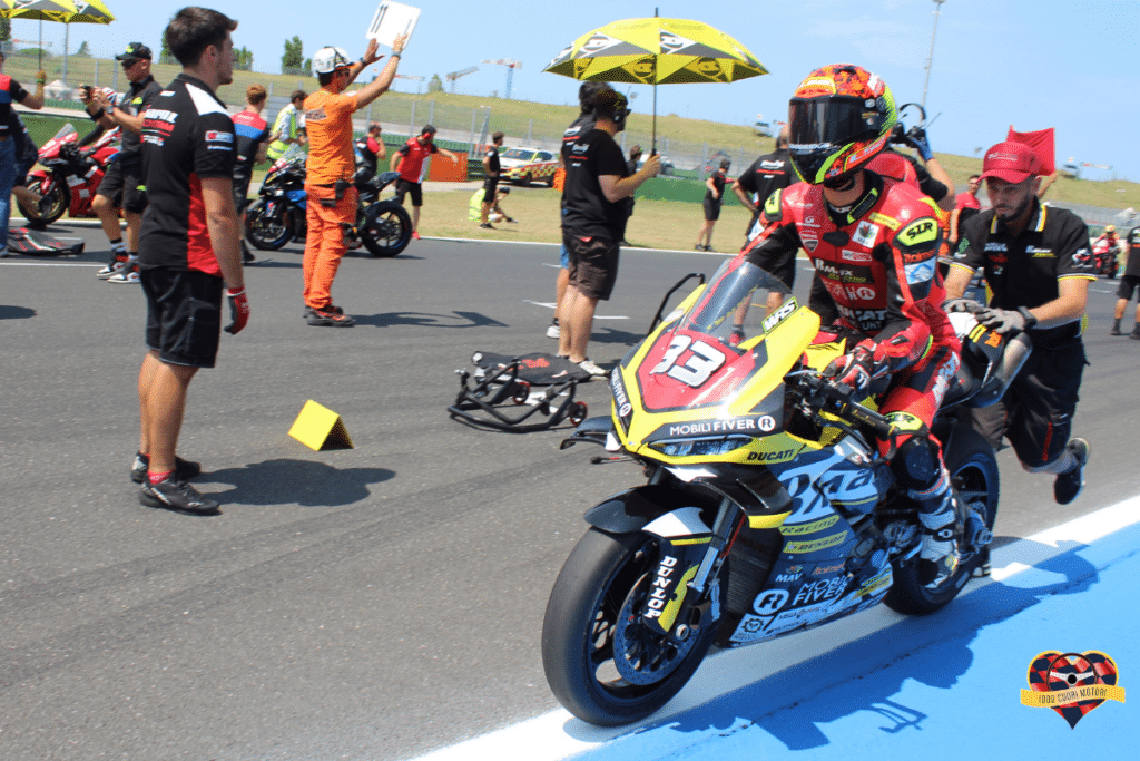Lukas Tulovic, BMAX Racing Team, vincitore Gara 2 CIV SBK
