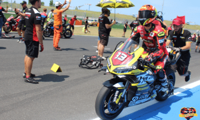 Lukas Tulovic, BMAX Racing Team, vincitore Gara 2 CIV SBK