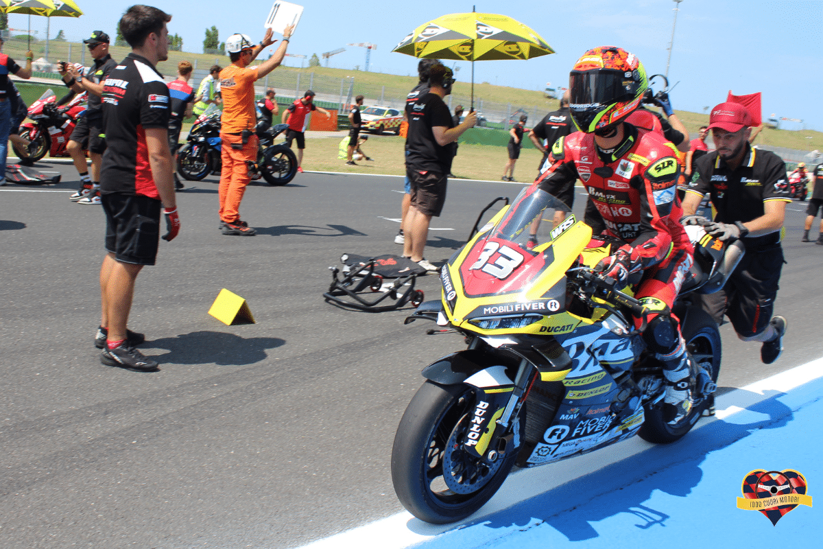 Lukas Tulovic, BMAX Racing Team, vincitore Gara 2 CIV SBK