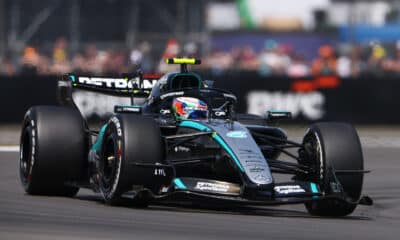 Andrea Kimi Antonelli in pole position nelle qualifiche del GP di Gran Bretagna 2026 (© Mercedes Media Centre)