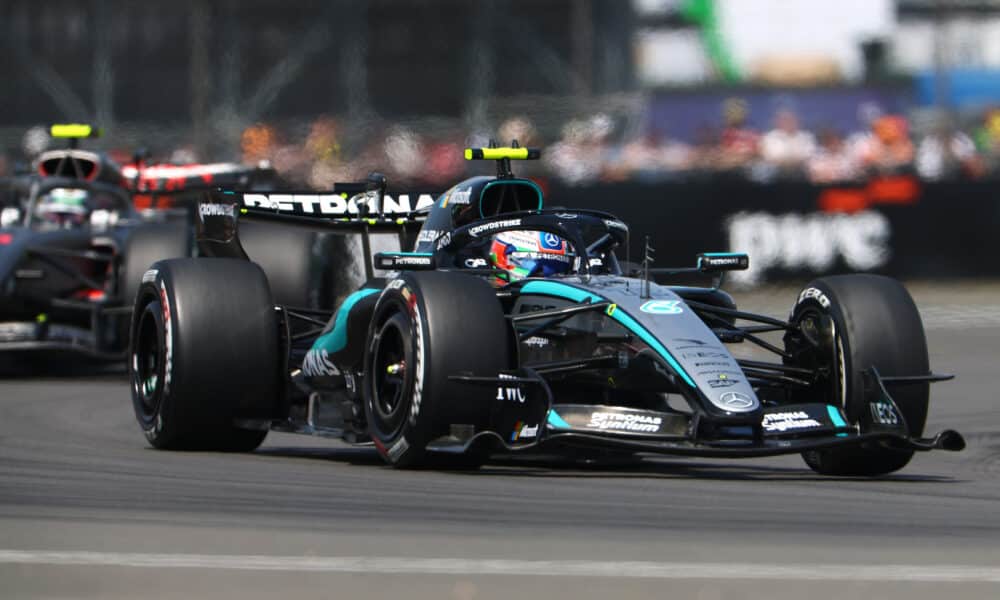 Kimi Antonelli durante il GP di Gran Bretagna 2026 (© Mercedes Media Centre)