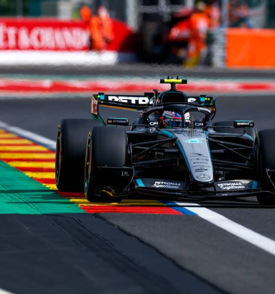 Kimi Antonelli poleman delle qualifiche del GP del Blegio 2026 di F1