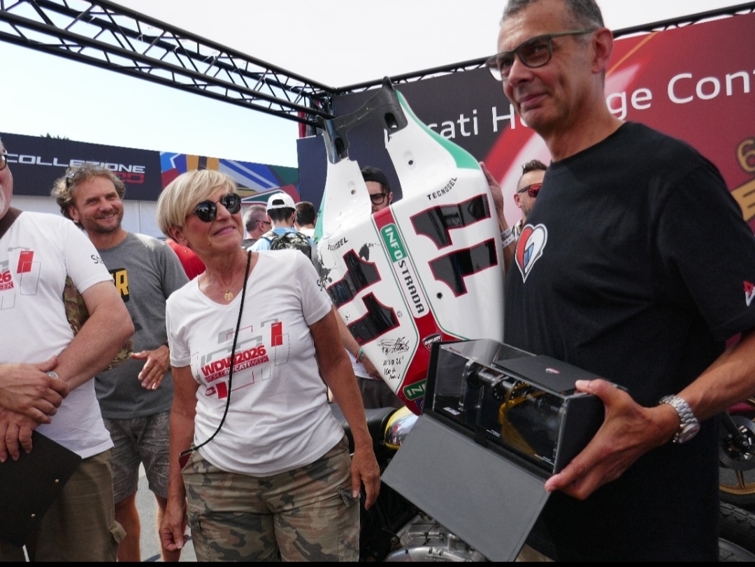 Piero Guerrini, vincitore del Ducati Heritage Contest