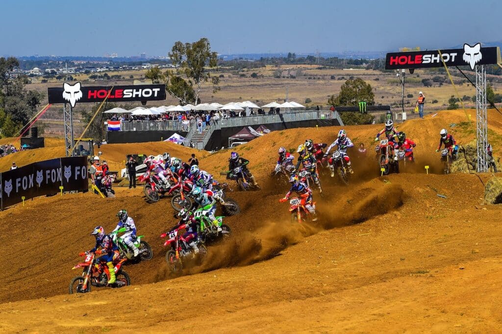 Una partenza del GP del Sud Africa (© mxgp.com)