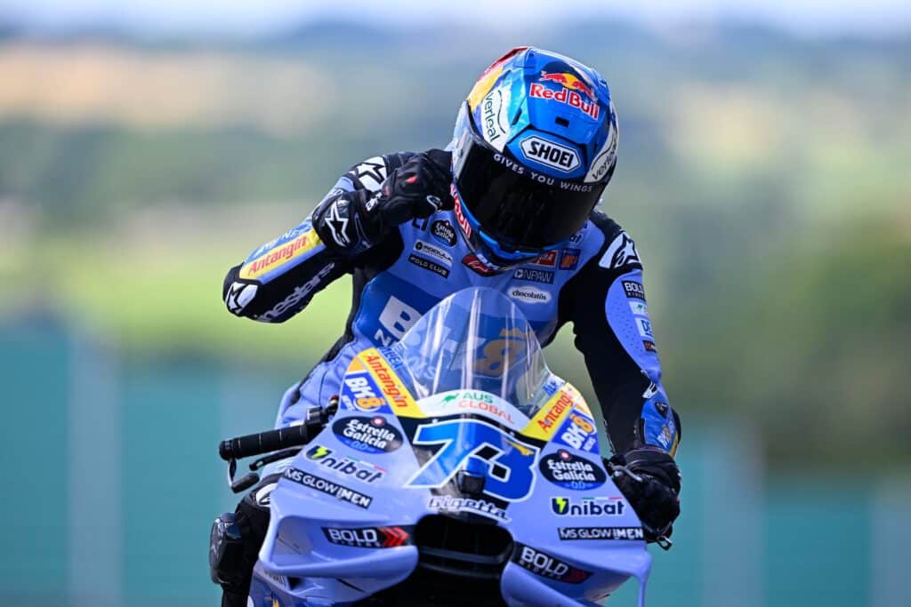 Alex Marquez durante il GP di Germania 2026 (© Red Bull Content Pool)