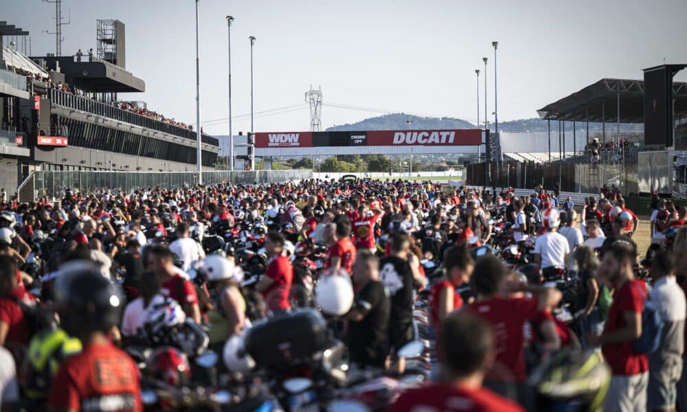 Un'immagine del WDW 2024 (© Ducati Media House)