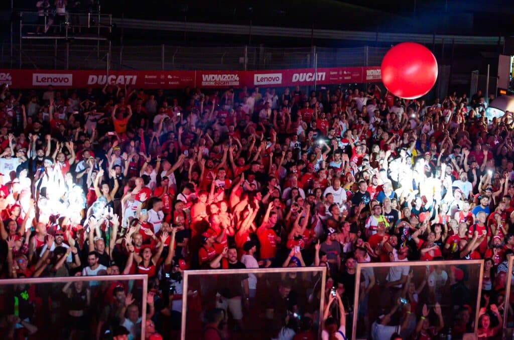 La festa al WDW 2024 (© Ducati Media House)