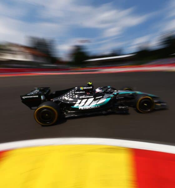 Andrea Kimi Antonelli durante il fine settimana del F1 GP del Belgio 2026 (© Mercedes F1 AMG Media Centre)