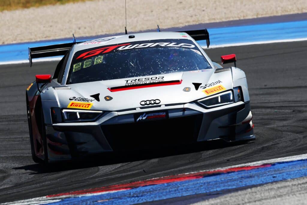 audi #99 gtwce misano