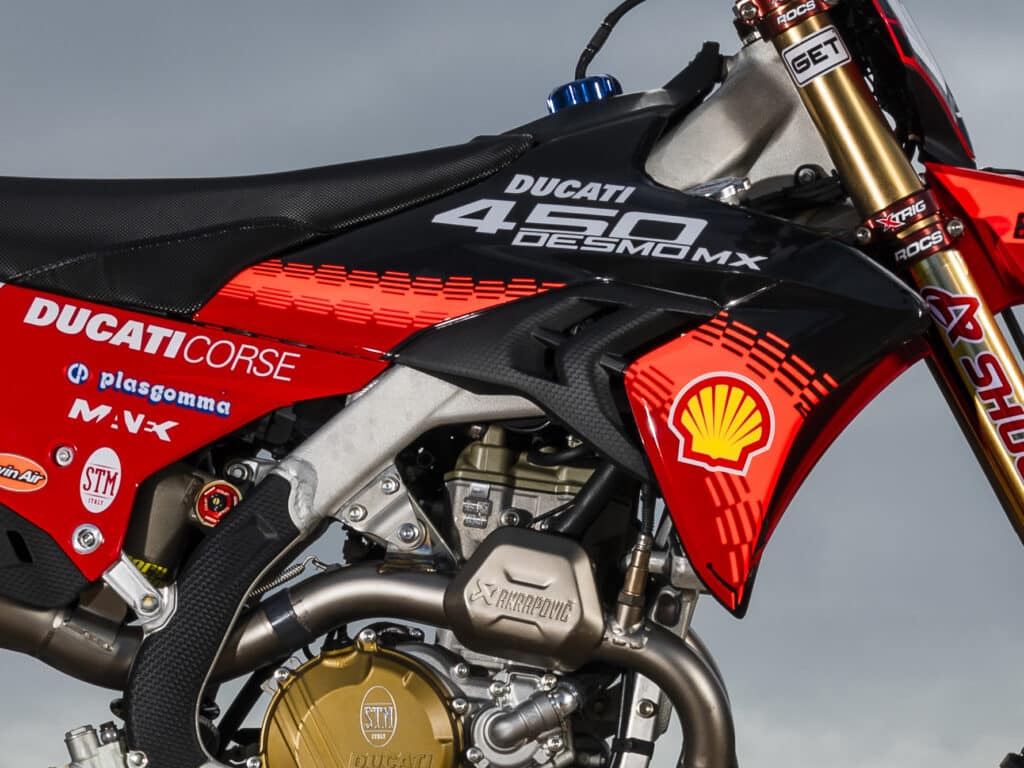 La Ducati Desmo450 MX (© Ducati Media House)