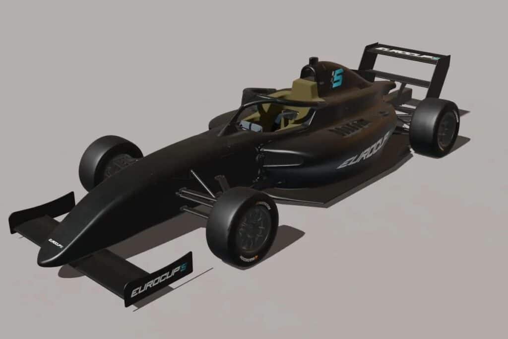 La monoposto Eurocup-5 con telaio ADESS (© rfeda.es)