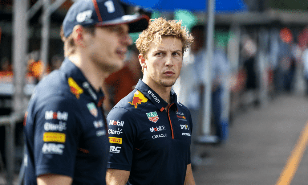 Liam Lawson e Max Verstappen come compagni di squadra in Red Bull (© formula1.com)