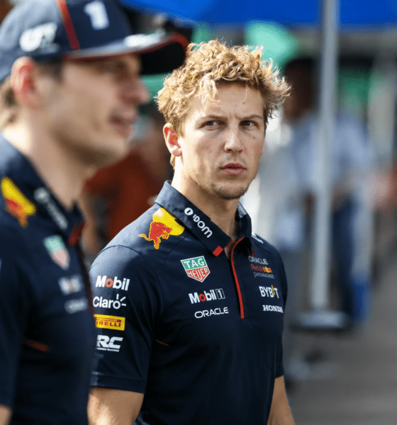 Liam Lawson e Max Verstappen come compagni di squadra in Red Bull (© formula1.com)