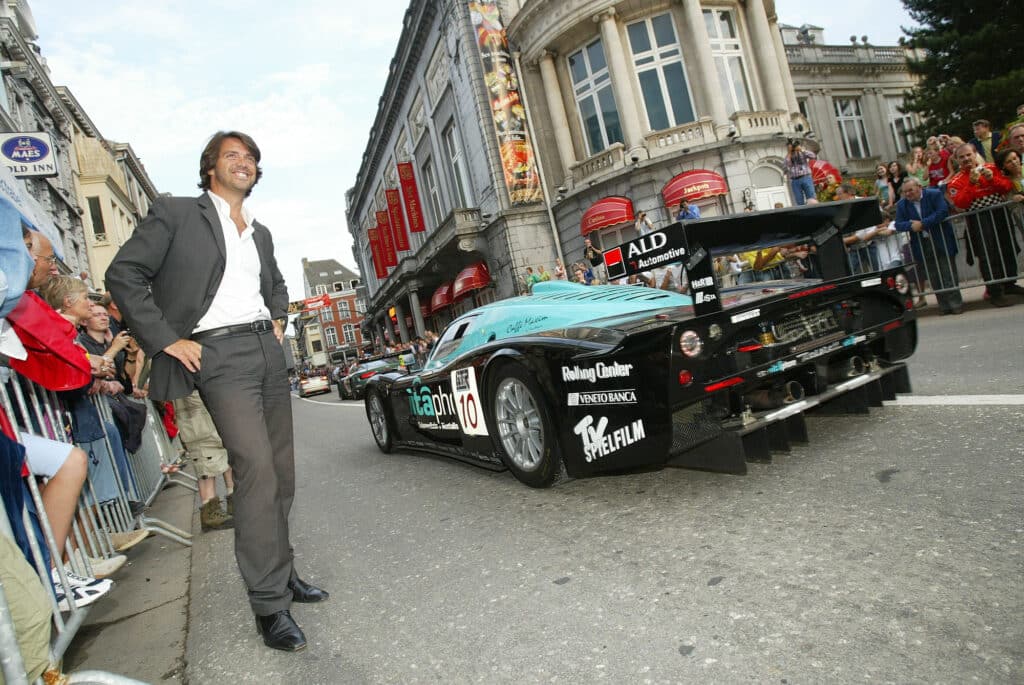 Ratel nel 2005 con una Maserati MC12 GT1 (SRO/DPPI)