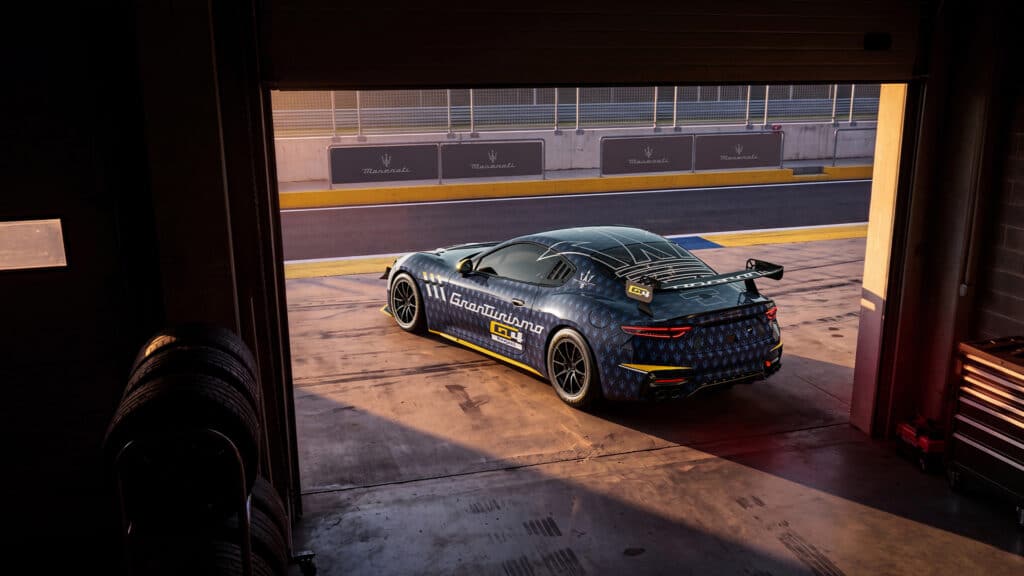 Il retro della Maserati Project GT4 (© Media Stellantis)