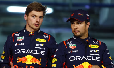 Sergio Perez e Max Verstappen compagni di squadra in Red Bull dal 2021 al 2024 (© formula1.com)