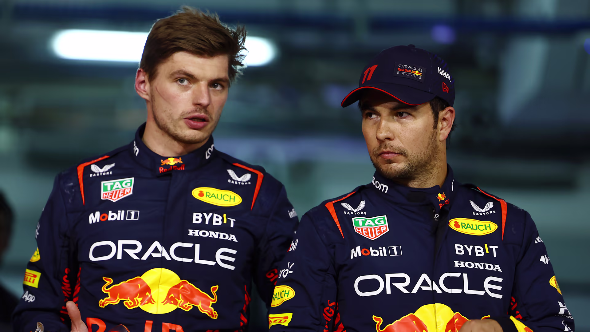 Sergio Perez e Max Verstappen compagni di squadra in Red Bull dal 2021 al 2024 (© formula1.com)