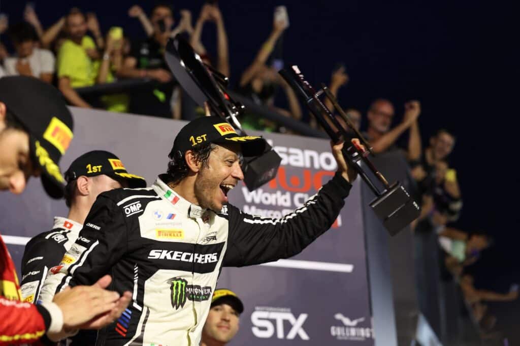 Valentino Rossi, vincitore a Misano nella Sprint Cup di Misano del GTWCE 2025 (© GT World Challenge Europe)