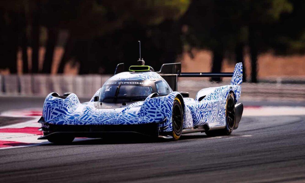 Ford Racing durante i test al Paul Ricard con l'Hypercar