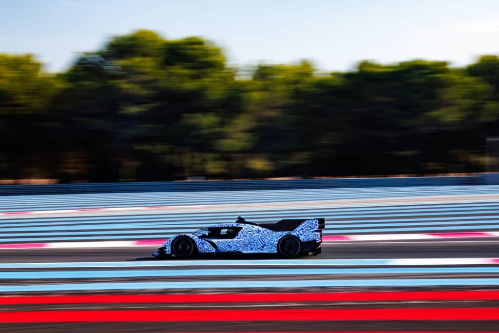 Ford Racing in azine al Paul Ricard con la vettura LMDh
