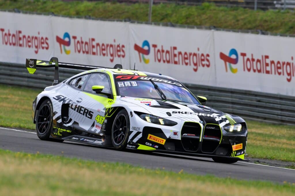 La #46 BMW Team WRT di Rossi (© SRO/JEP)