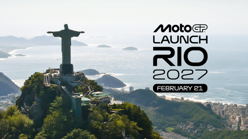 La locandina ufficiale della presentazione a Rio de Janeiro 2027