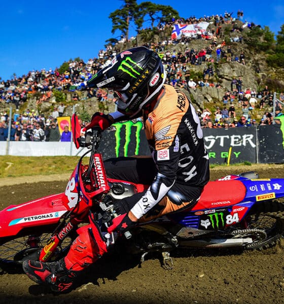 Jeffrey Herlings in azione in Svezia