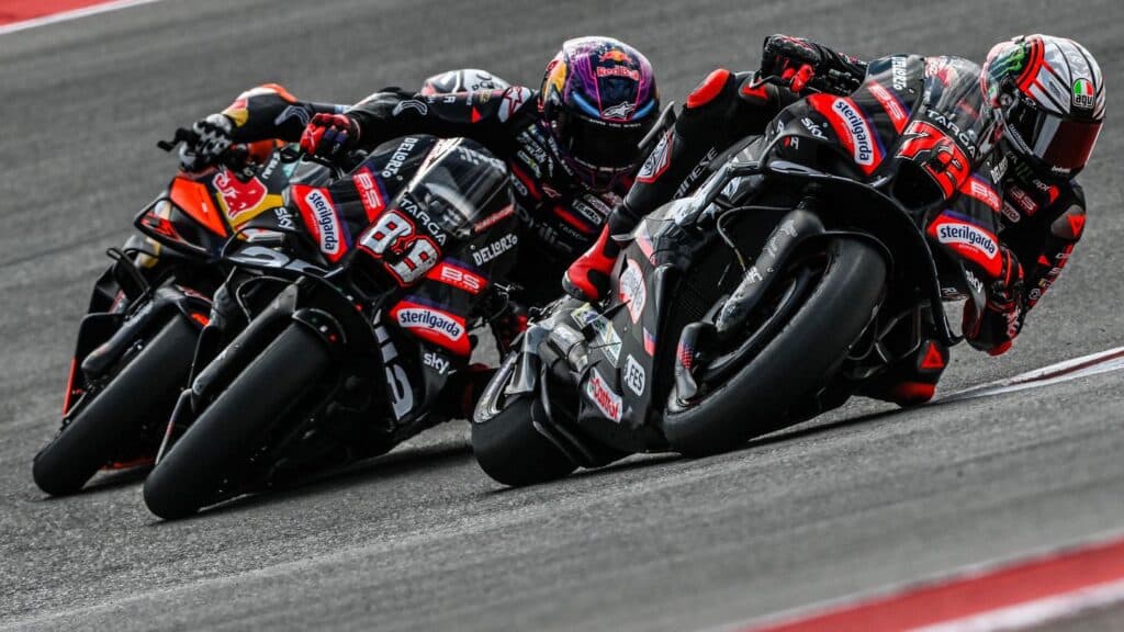 Marco Bezzecchi e Jorge Martin, Aprilia Racing