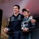 Toto Wolff con Kimi Antonelli sul podio di Monaco (© Mercedes Media Centre)