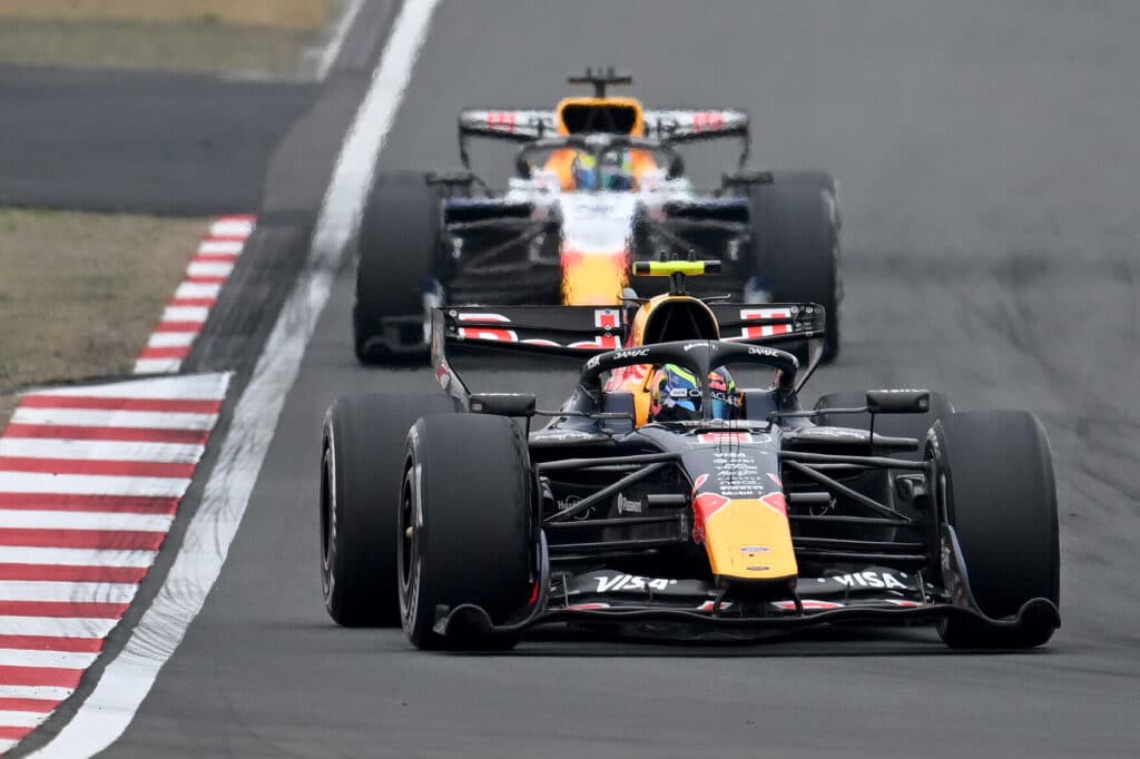 Racing Bulls e Red Bull in azione in Cina