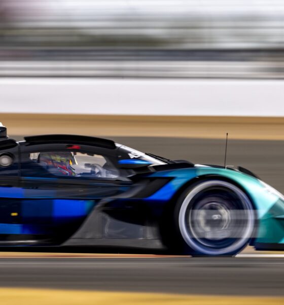 L'Aston Martin Valkyrie 2027 a Silverstone (© x.com/AMR_Official)