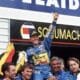 I festeggiamenti di Michael Schumacher ad Adelaide '94 (© Netflix)