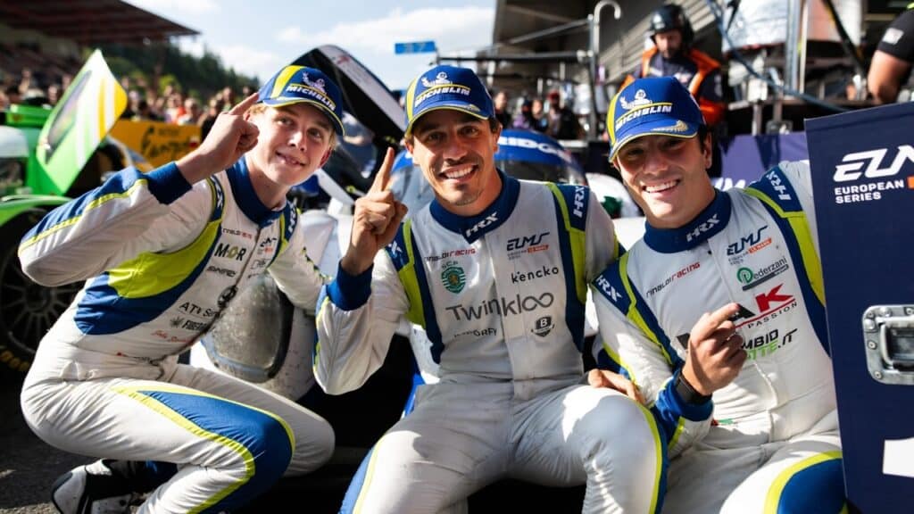 L'equipaggio della #5 Rinaldi Racing, penalizzata a Spa (© ELMS)
