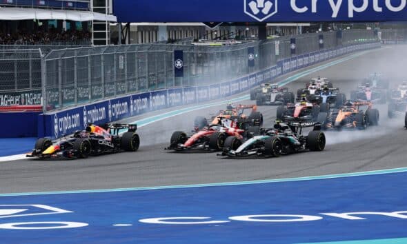 La partenza del GP di Miami 2026 (© Red Bull Content Pool)
