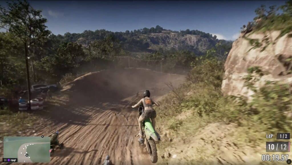 Il motocross in GTA VI (© Rockstar Games/YouTube)
