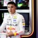Isack Hadjar nei box a Spa (© Red Bull Content Pool)