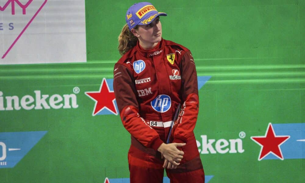Maya Weug (© Ferrari Media Centre)
