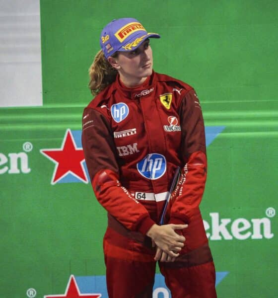 Maya Weug (© Ferrari Media Centre)